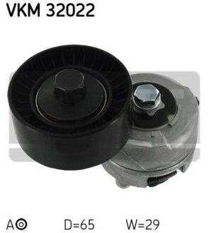FIAT Ролик натяжителя ремня Brava 1.4 95- SKF VKM 32022