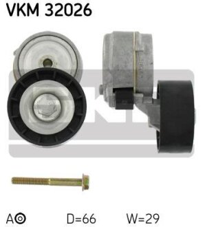 Натяжной ролик, поликлиновой ремень SKF VKM 32026