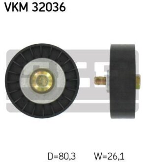 Направляючий ролик SKF VKM 32036