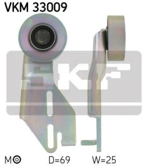 Натяжной ролик, поликлиновой ремень SKF VKM 33009