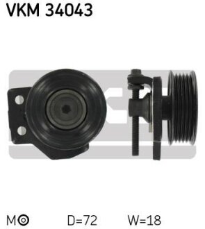 FORD Натяжной ролик ременного привод Mondeo 1.8TD SKF VKM 34043