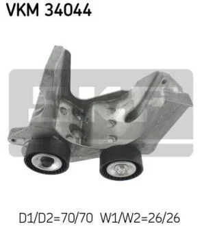 Ролик модуля натягувача ременя SKF VKM 34044