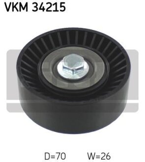 FORD Ролик натяжной Mondeo, Focus, C-Max 1.5/1.6 EcoBoost SKF VKM 34215