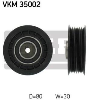 Ролик натяжитель (28.5x65) Opel Vectra A, Astra F, Corsa B 1.7D/TD 91- SKF VKM 35002