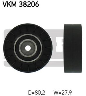 Ролик паразитний BMW 5/7/8 "3,0/4,4L "92-04 SKF VKM 38206