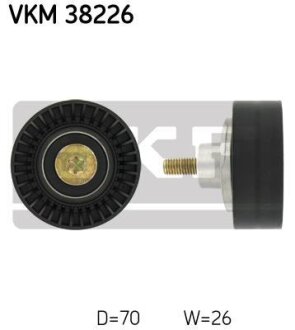 BMW натяжний ролик E46/Z3 316i-318i/1,9 (M43) SKF VKM 38226