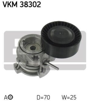 Натяжная планка, поликлиновой ремень SKF VKM 38302