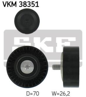 Ролик паразитний BMW 5/6/7/X5 "3,0/4,8L "01>> SKF VKM 38351
