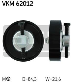 Ролик натяжний NISSAN Micra "1,0/1,2L "03-10 SKF VKM 62012