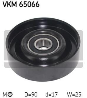 Натяжной ролик, поликлиновой ремень SKF VKM 65066