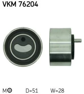 Натяжной ролик, ремень ГРМ SKF VKM 76204