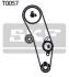 Ремкомплект ГРМ AUDI/SEAT/VW 80/100/A6/Coupe/Toledo/Golf/Passat/Scirocco &quot;1,8-2,0 &quot;85-97 SKF VKMA 01020 (фото 2)