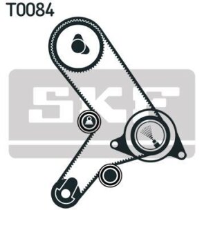 Комплект ГРМ (ремінь + ролик) SKF VKMA 02168