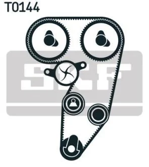 Комплект ГРМ (ремінь + ролик) SKF VKMA 02181