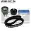 Комплект ГРМ (ремінь + ролик) SKF VKMA 02184 (фото 2)