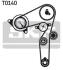 SKF К-кт ГРМ  (рем.+2 шт. ролики) Opel Astra H, Vectra C 1.9CDTI 04- VKMA 02194