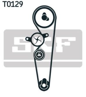 Комплект ГРМ (ремінь + ролик) SKF VKMA 02215