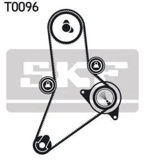 Комплект ГРМ (ремінь + ролик) SKF VKMA 02984