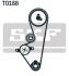 SKF CITROEN ремінь ГРМ + ролик натягу Berlingo 1.1i 96-,C2/C3 1.1i  02- VKMA 03253