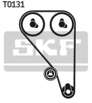 Комплект ГРМ (ремінь + ролик) SKF VKMA 04220