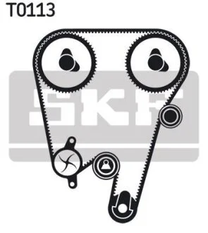 Комплект ГРМ (ремінь + ролик) SKF VKMA 06603