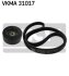 Комплект доріжкових пасків SKF VKMA 31017 (фото 1)