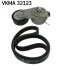 Комплект доріжкових пасків SKF VKMA 32123 (фото 1)