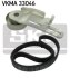 Комплект доріжкових пасків VKMA 33046