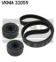 Комплект доріжкових пасків SKF VKMA 33059 (фото 1)