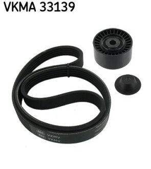 Комплект поліклинових ременів SKF VKMA 33139