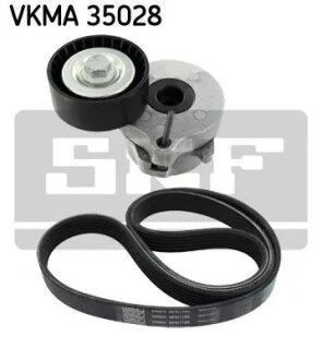 Набір поліклинових ременів (із шківами) SKF VKMA 35028