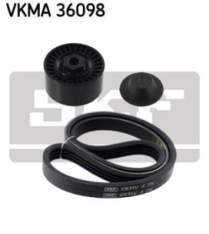 Поликлиновой ременный комплект SKF VKMA 36098