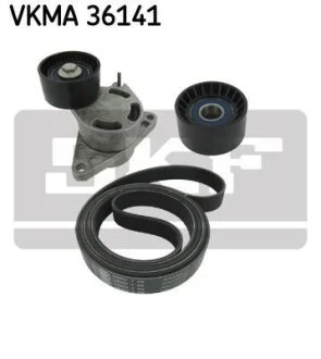 Поликлиновой ременный комплект SKF VKMA 36141