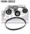 Комплект доріжкових пасків SKF VKMA 38010 (фото 1)