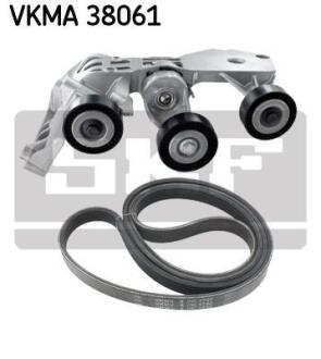 Ремкомплект ГРМ MERCEDES A-Class(W168) "1,6-1,7CDI "98-04 SKF VKMA 38061