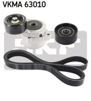 Поликлиновой ременный комплект SKF VKMA 63010