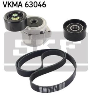 Поликлиновой ременный комплект SKF VKMA 63046