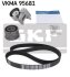 Комплект ГРМ (ремінь + ролик) SKF VKMA 95681 (фото 2)