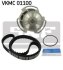Комплект (ремінь+ролик+помпа) SKF VKMC 01100 (фото 2)