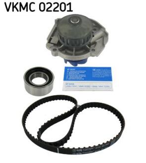 Комплект ГРМ, пас+ролик+помпа SKF VKMC 02201