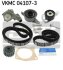 Комплект (ремінь+ролик+помпа) SKF VKMC 04107-3 (фото 2)