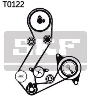 Водяной насос + комплект зубчатого ремня SKF VKMC 04107-3