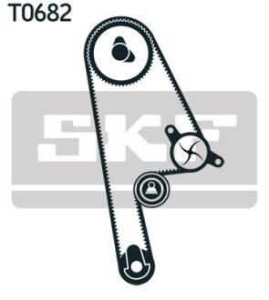 Водяний насос + комплект зубчатого ременю SKF VKMC 93006