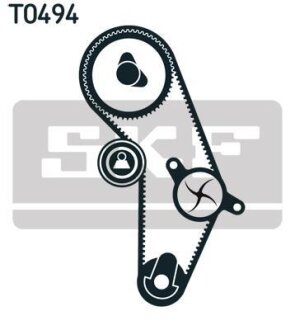Водяний насос + комплект зубчатого ременю SKF VKMC 95626