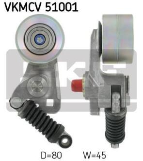 Натяжитель ремня MB ACTROS,ATEGO,AXOR SKF VKMCV 51001