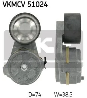 Ролик натяжний SKF VKMCV 51024
