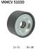 Шків поліклинового ременя SKF VKMCV 51030 (фото 1)
