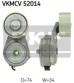 Ролик натяжний SKF VKMCV 52014