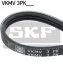 Ремінь поліклиновий SKF VKMV 3PK890 (фото 1)