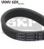 Ремень поликлиновой VOLVO C70/S60/S70/S80/V70/XC70 CROSS COUNTRY/XC90 96- VKMV 6DK1825